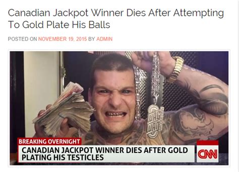 Atlanta Lottery Winner Dies After Gold Plating His .